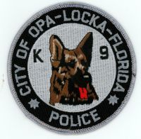 FLORIDA,OPA LOCKA POLICE K-9 1 MIRRORED